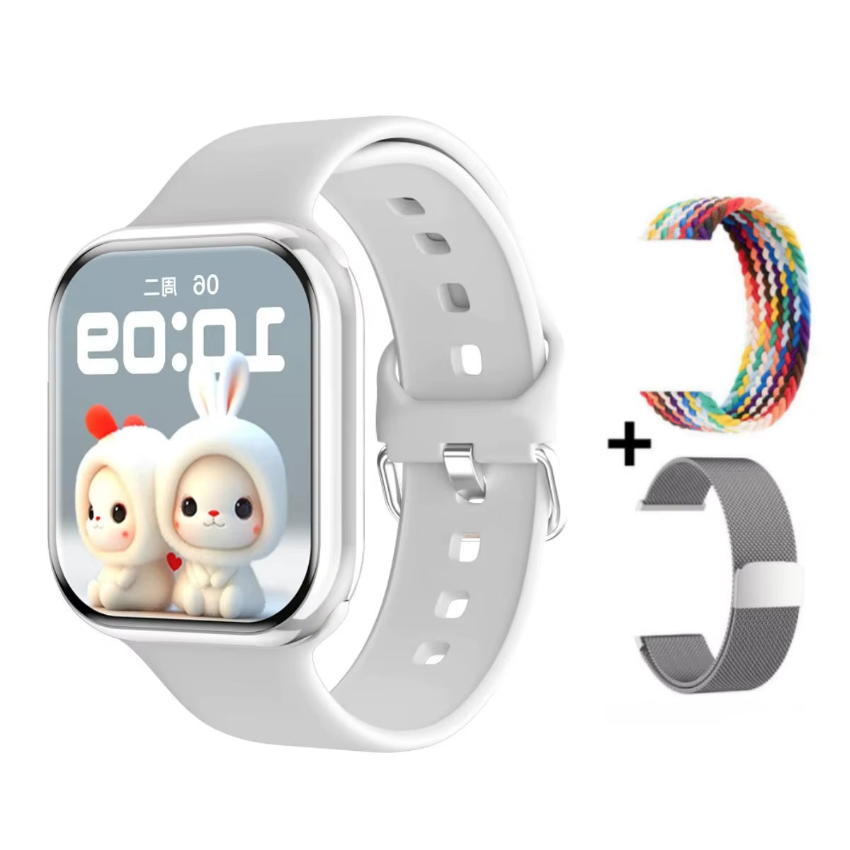 GPS Smart Watch Men for Apple Watch 10 Series Always on Display Body Temperature BT Call NFC Women Smartwatch for IOS Android