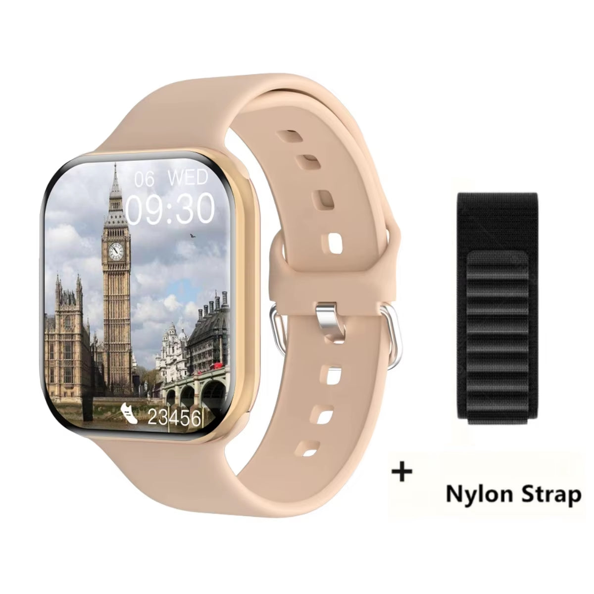 GPS Smart Watch Men for Apple Watch 10 Series Always on Display Body Temperature BT Call NFC Women Smartwatch for IOS Android