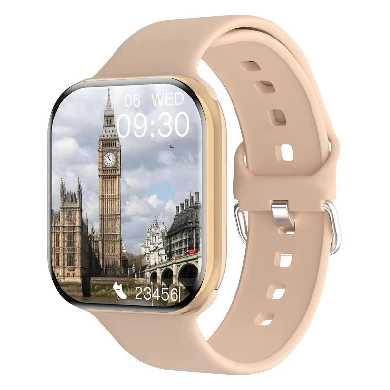 GPS Smart Watch Men for Apple Watch 10 Series Always on Display Body Temperature BT Call NFC Women Smartwatch for IOS Android
