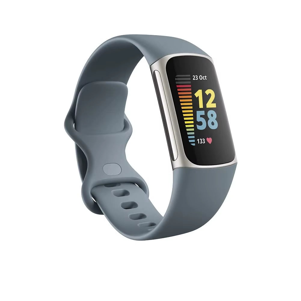 Fitbit Charge 5 Advanced Health & Fitness Tracker with Built-In GPS Stress Management Tools 24/7 Heart Rate Sleep Health Tracker