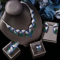 2024 Dubai Jewelry Set Women'S Wedding Necklace and Earring Set Bridal Jewelry Set Women'S Wedding Set Free Delivery to Bride