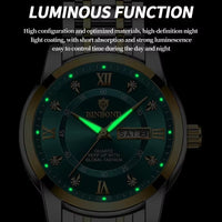 Casual Business Movement Fashion Quartz Wristwatches Gold Diamond Clock Men Luxury Watch Automatic Watches Mens Gifts Relojes