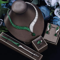 2024 Dubai Jewelry Set Women'S Wedding Necklace and Earring Set Bridal Jewelry Set Women'S Wedding Set Free Delivery to Bride